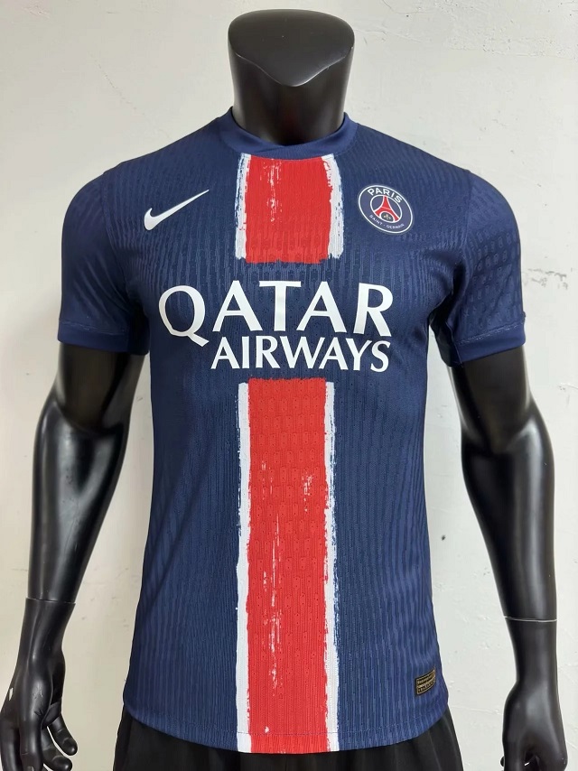 AAA Quality Paris St Germain 24/25 Home Leaked Jersey(Player)